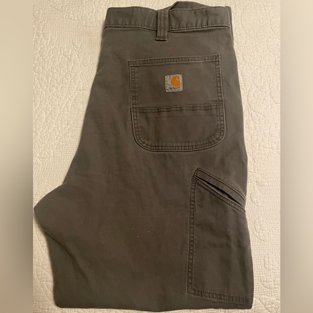 Car heart relaxed fit pants